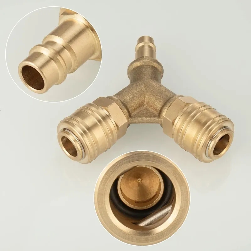 Ulepszony rozdzielacz powietrz – Compression Fitting Brass recenzja i cena