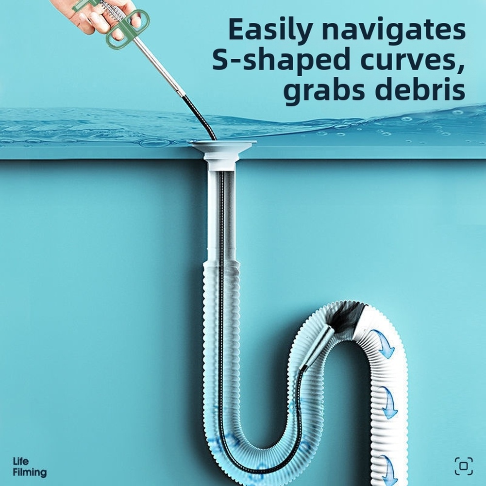 Zielony wąż do czyszczenia odp – Drain Snake Flexible recenzja i cena
