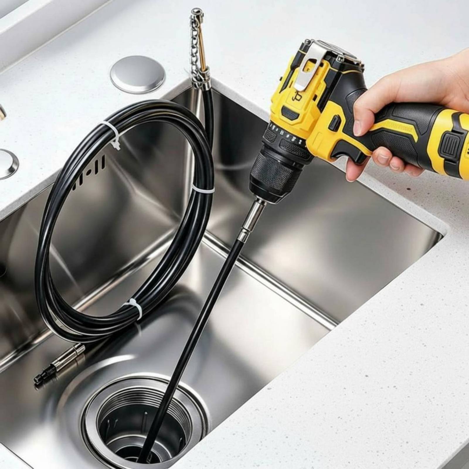 Łańcuch do czyszczenia odpływó – Drain Snake Flexible recenzja i cena